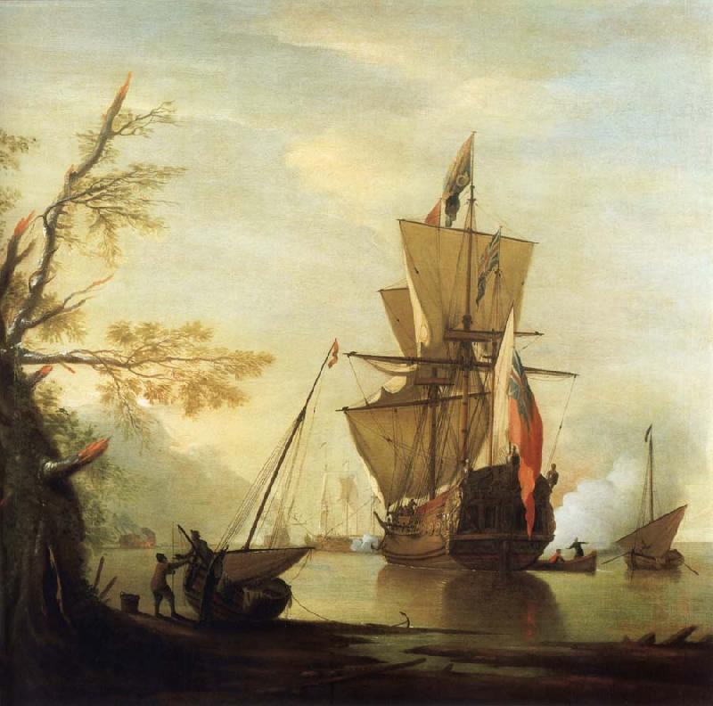 Monamy, Peter Stern view of the Royal Caroline